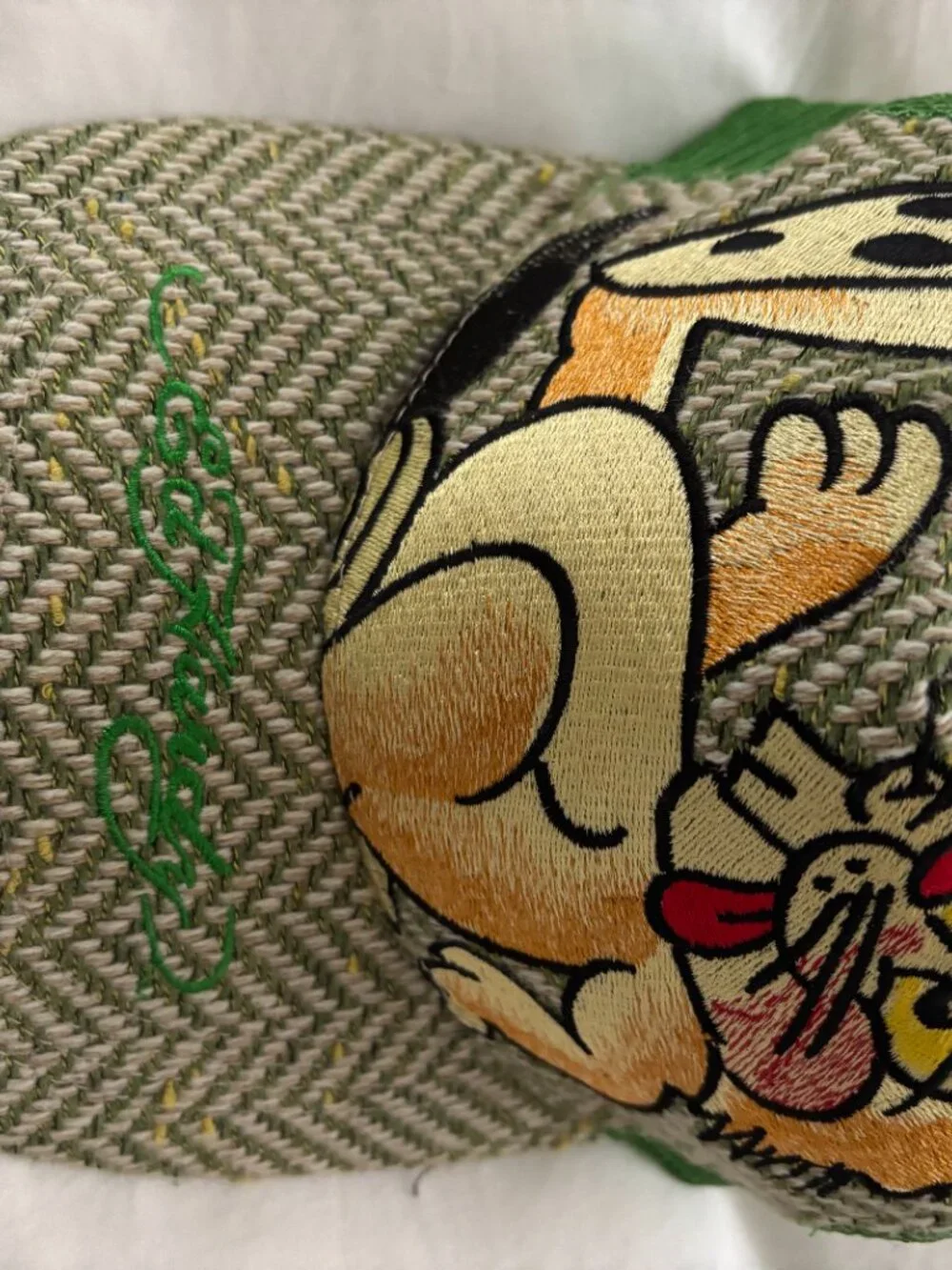 Ed Hardy Trucker Hat w/Fun Rabbit Design - Never Worn, Excellent Condition